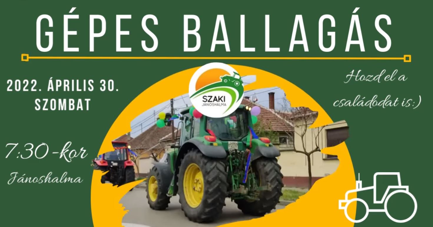 Gépes Ballagás szombat reggel - 7:30